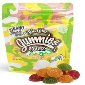 Big Chief Gummies Sourz 100mg THC