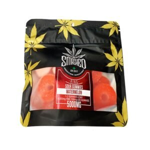 Smashed 5000mg THC Sour Gummies